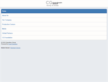 Tablet Screenshot of chaudharygroup.com